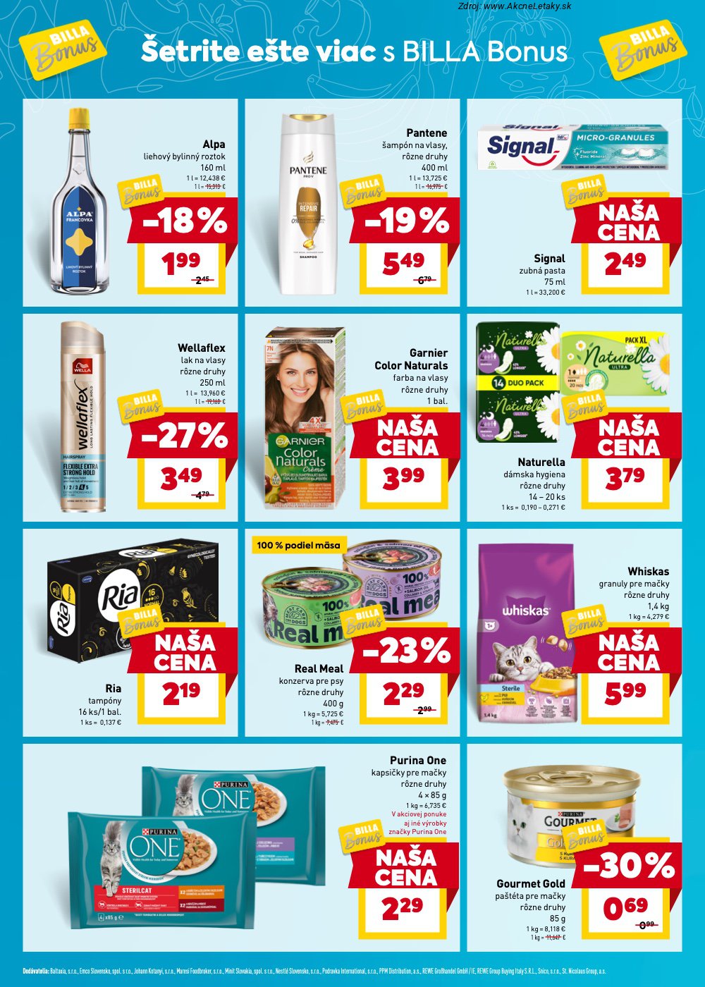 Leták Billa - strana 10