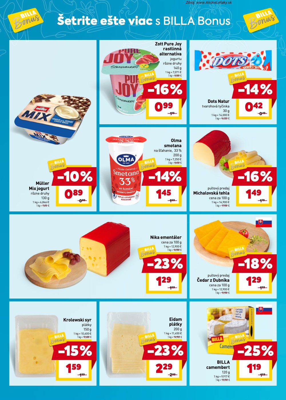 Leták Billa - strana 4
