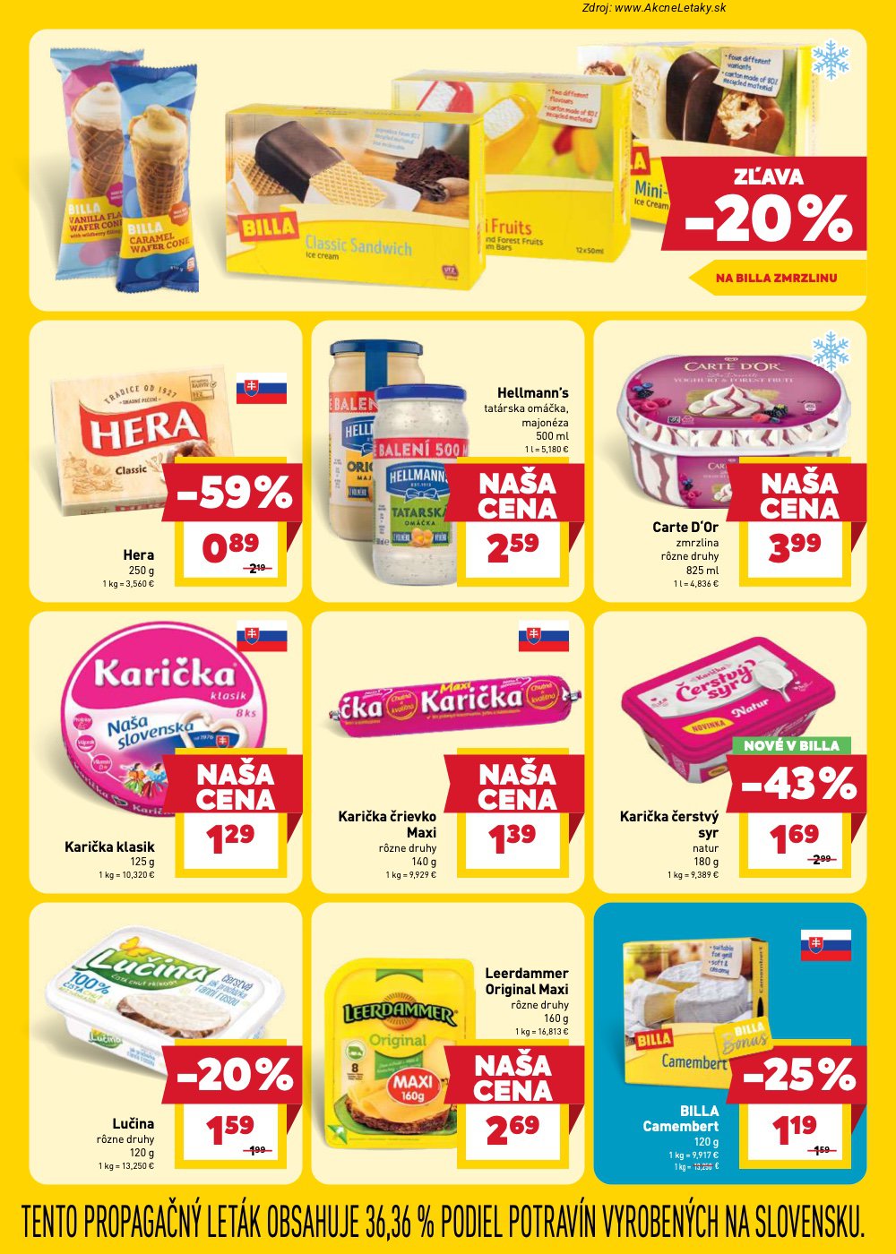 Leták Billa - strana 11