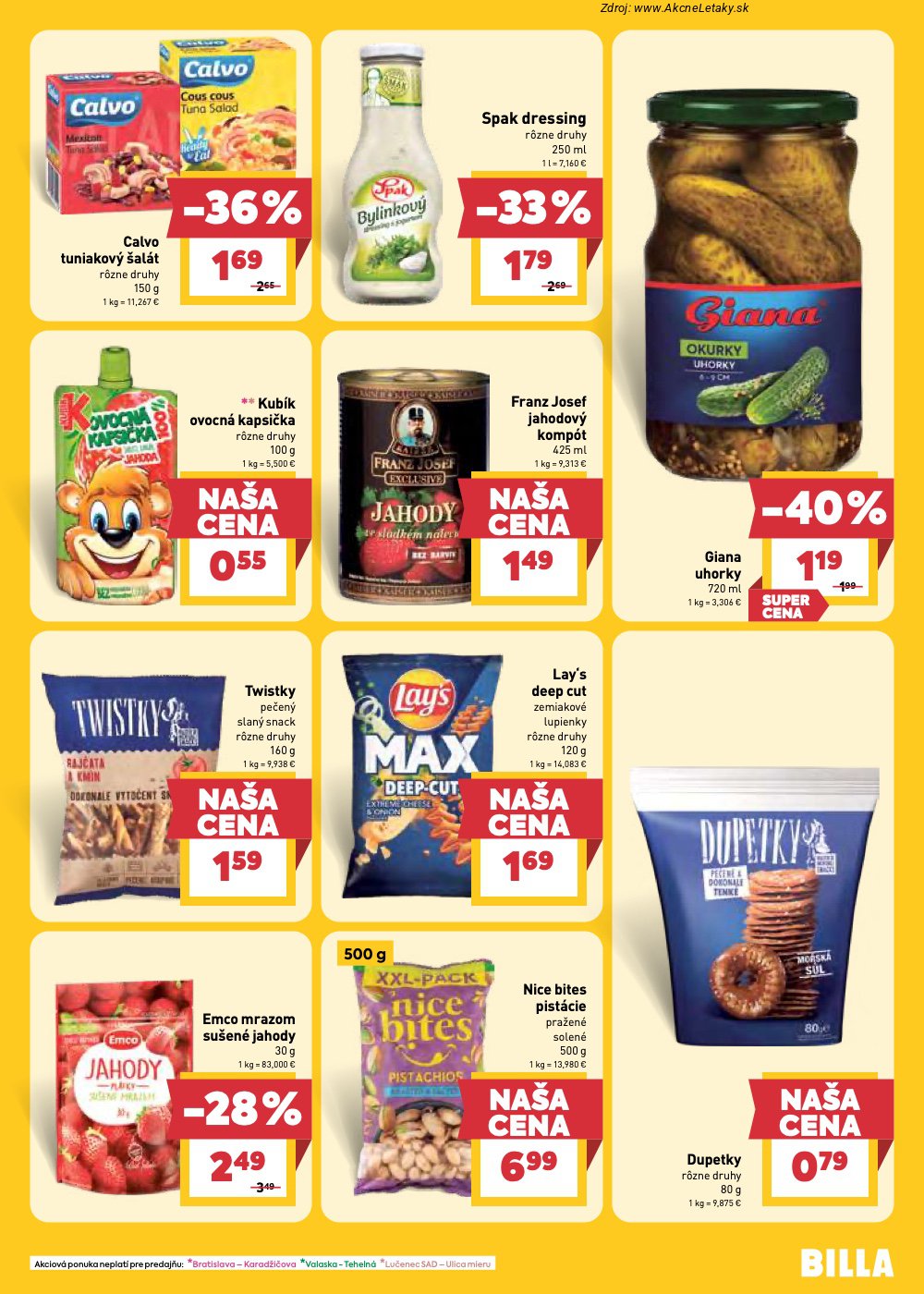 Leták Billa (15. 4. - 21. 4. 2026) - strana 15 z 24