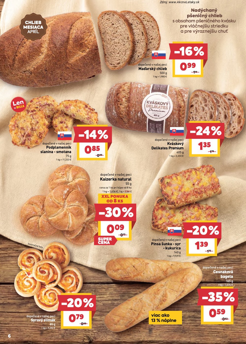 Leták Billa (15. 4. - 21. 4. 2026) - strana 6 z 24