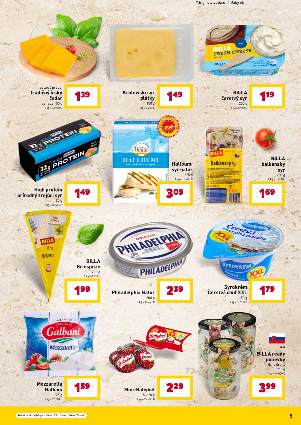 Leták Billa (7. 4. - 28. 4. 2026) - strana 5 z 32