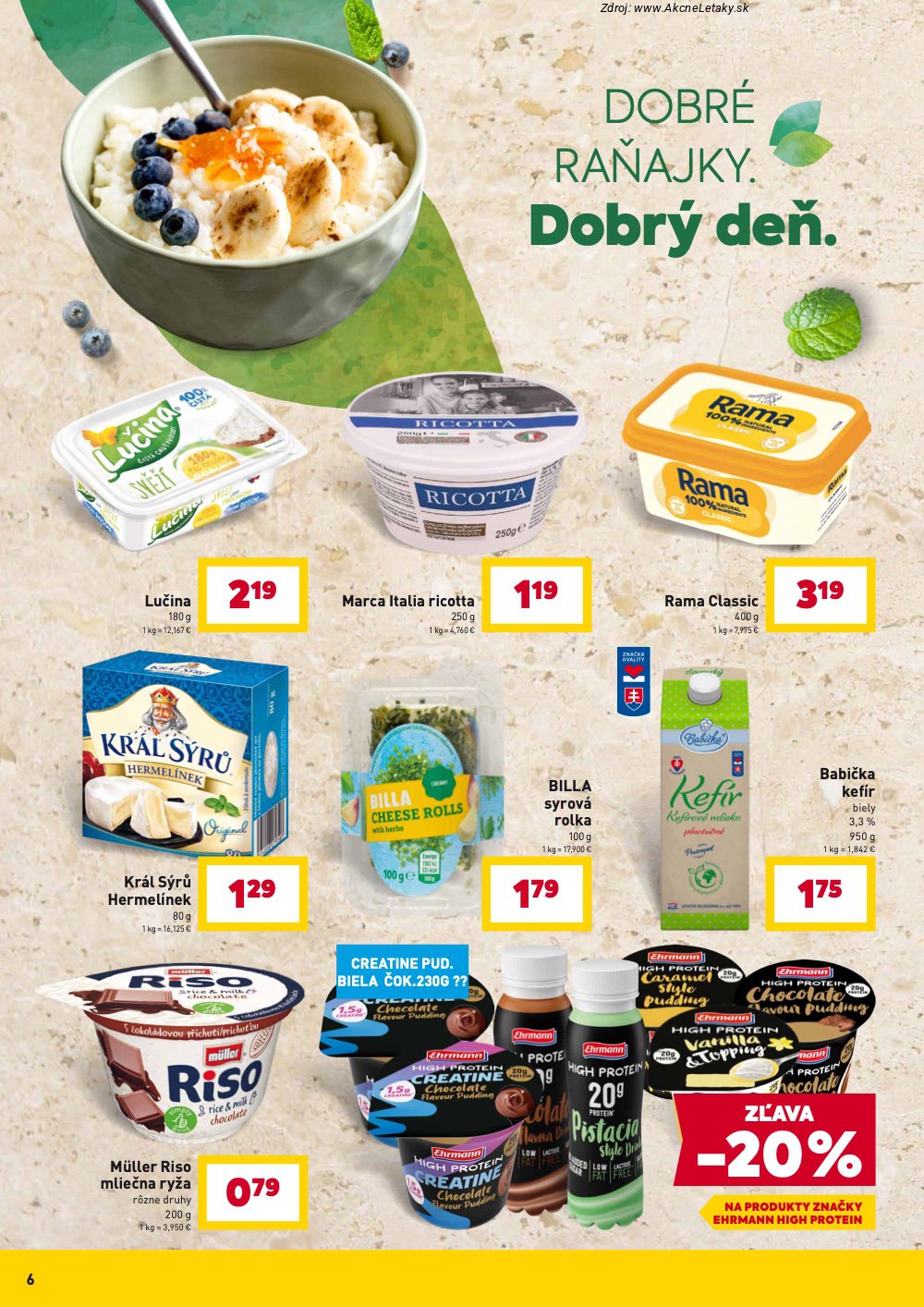 Leták Billa (7. 4. - 28. 4. 2026) - strana 6 z 32