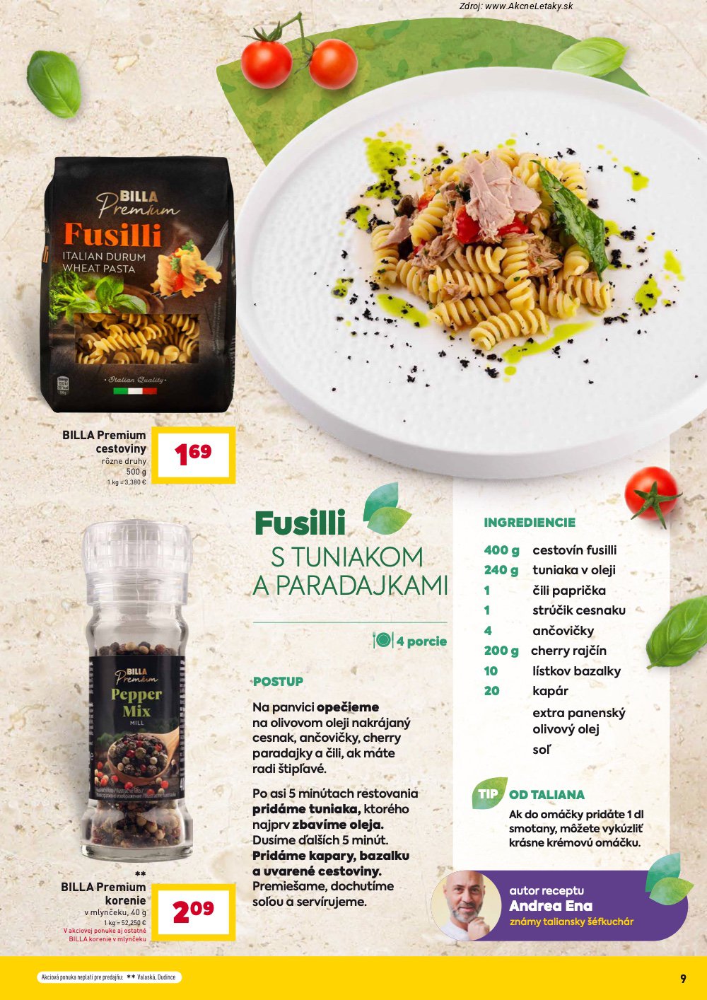 Leták Billa (7. 4. - 28. 4. 2026) - strana 9 z 32