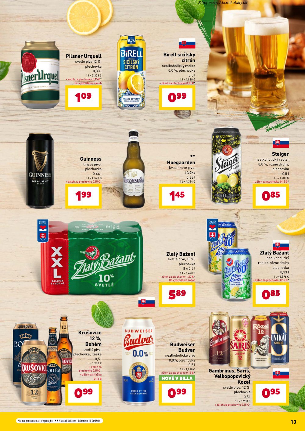 Leták Billa (7. 4. - 28. 4. 2026) - strana 13 z 18
