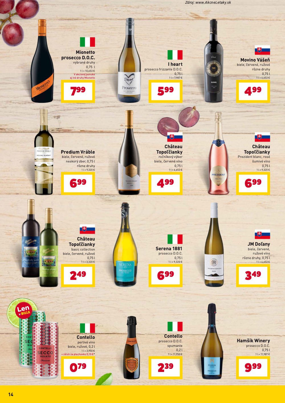 Leták Billa (7. 4. - 28. 4. 2026) - strana 14 z 18