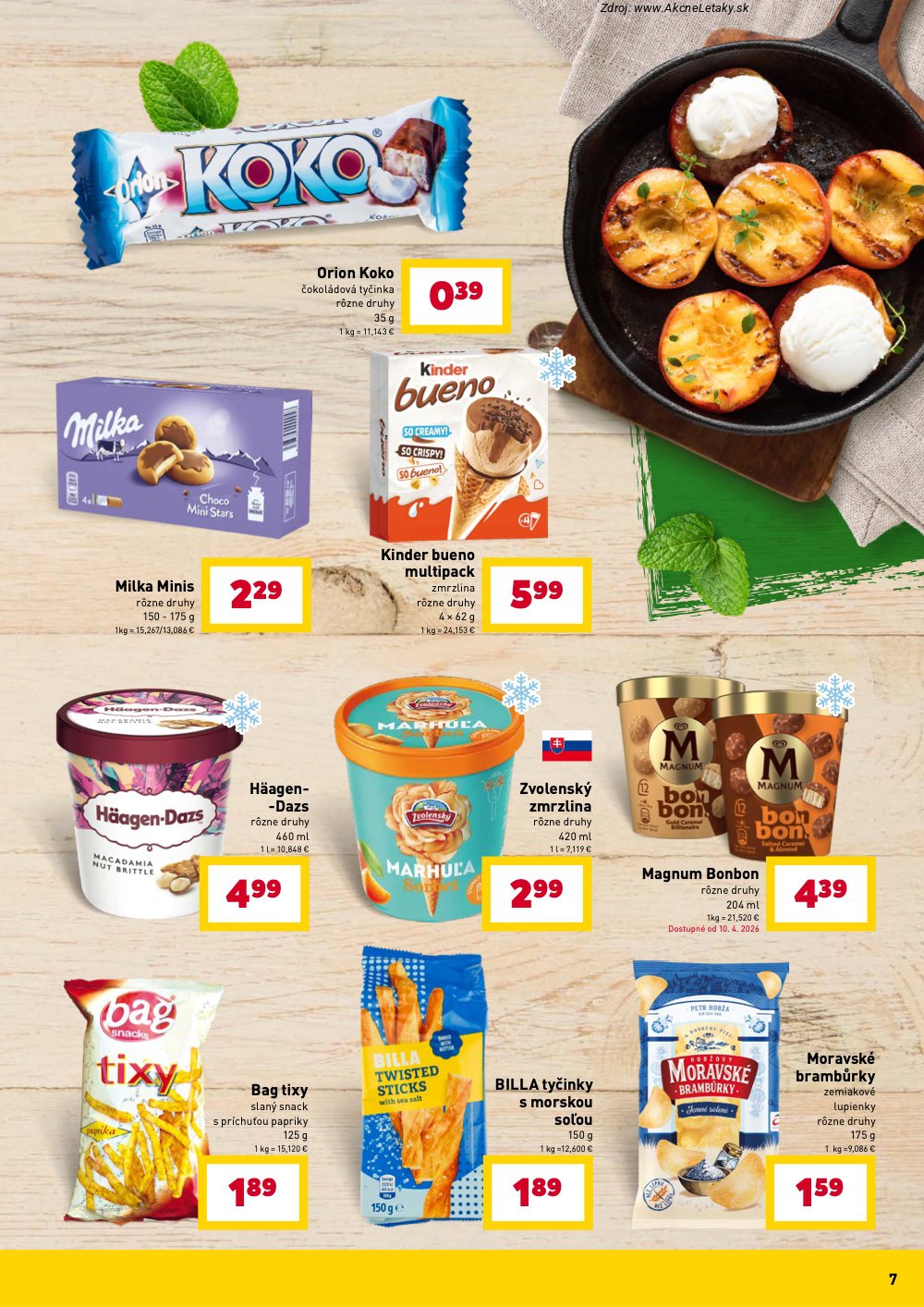 Leták Billa (7. 4. - 28. 4. 2026) - strana 7 z 18