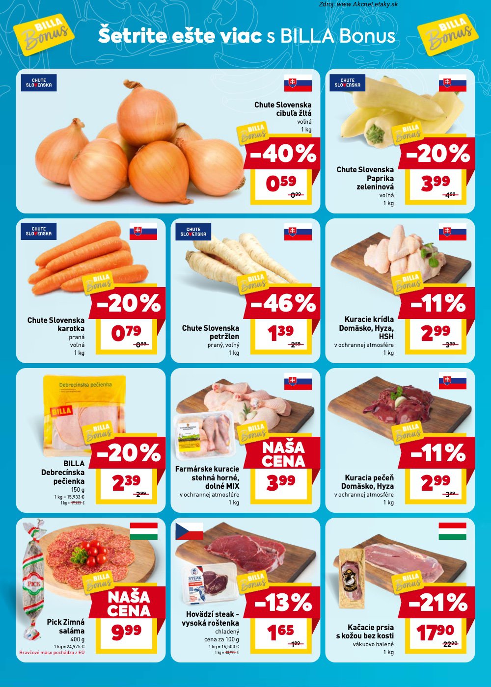 Leták Billa (15. 4. - 21. 4. 2026) - strana 2 z 10