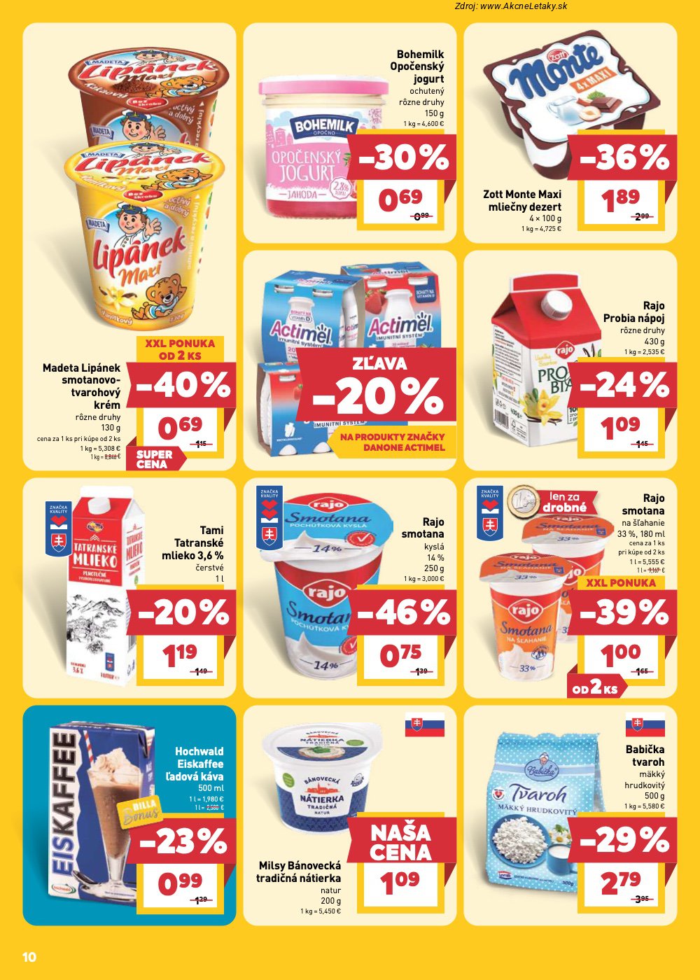 Leták Billa (22. 4. - 28. 4. 2026) - strana 10 z 30
