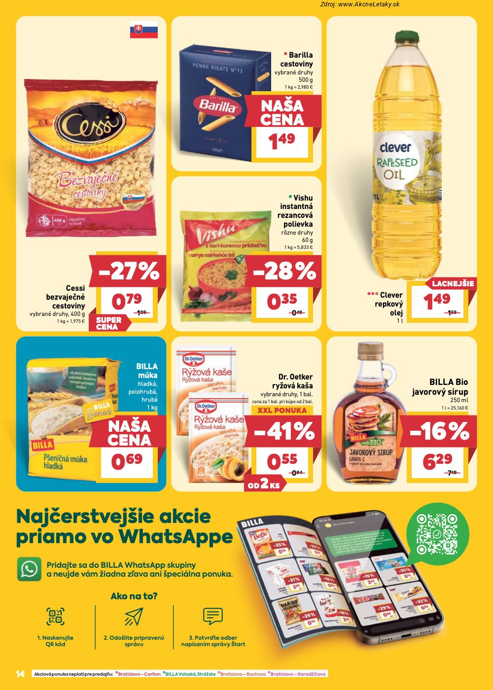 Leták Billa (22. 4. - 28. 4. 2026) - strana 14 z 30