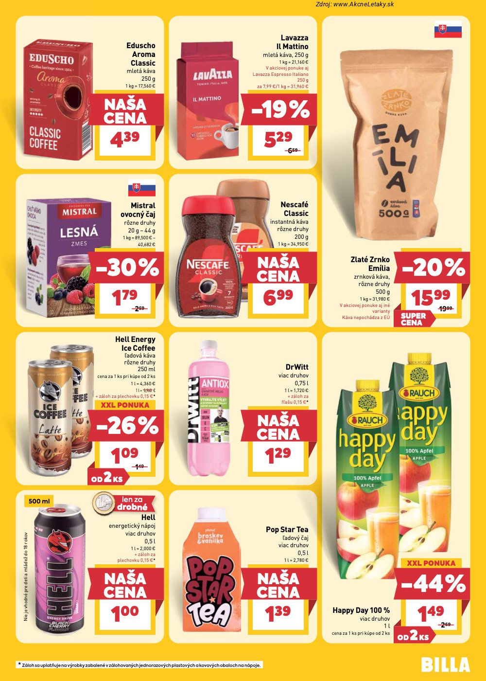 Leták Billa - strana 19