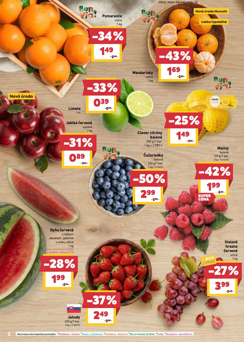 Leták Billa (22. 4. - 28. 4. 2026) - strana 2 z 30