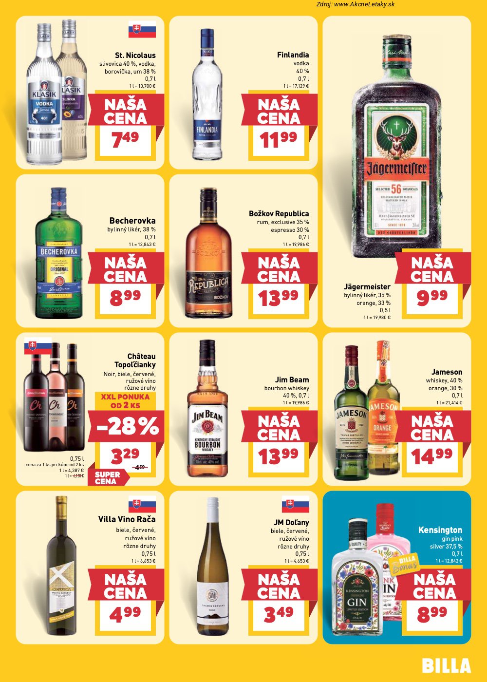 Leták Billa - strana 21
