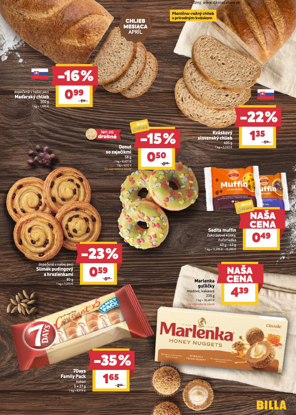 Leták Billa (22. 4. - 28. 4. 2026) - strana 7 z 30