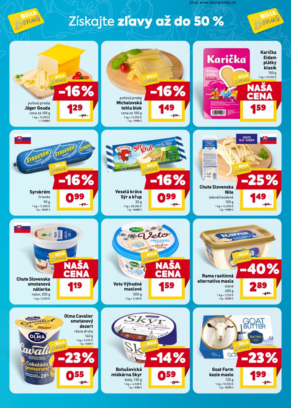 Leták Billa (22. 4. - 28. 4. 2026) - strana 3 z 9