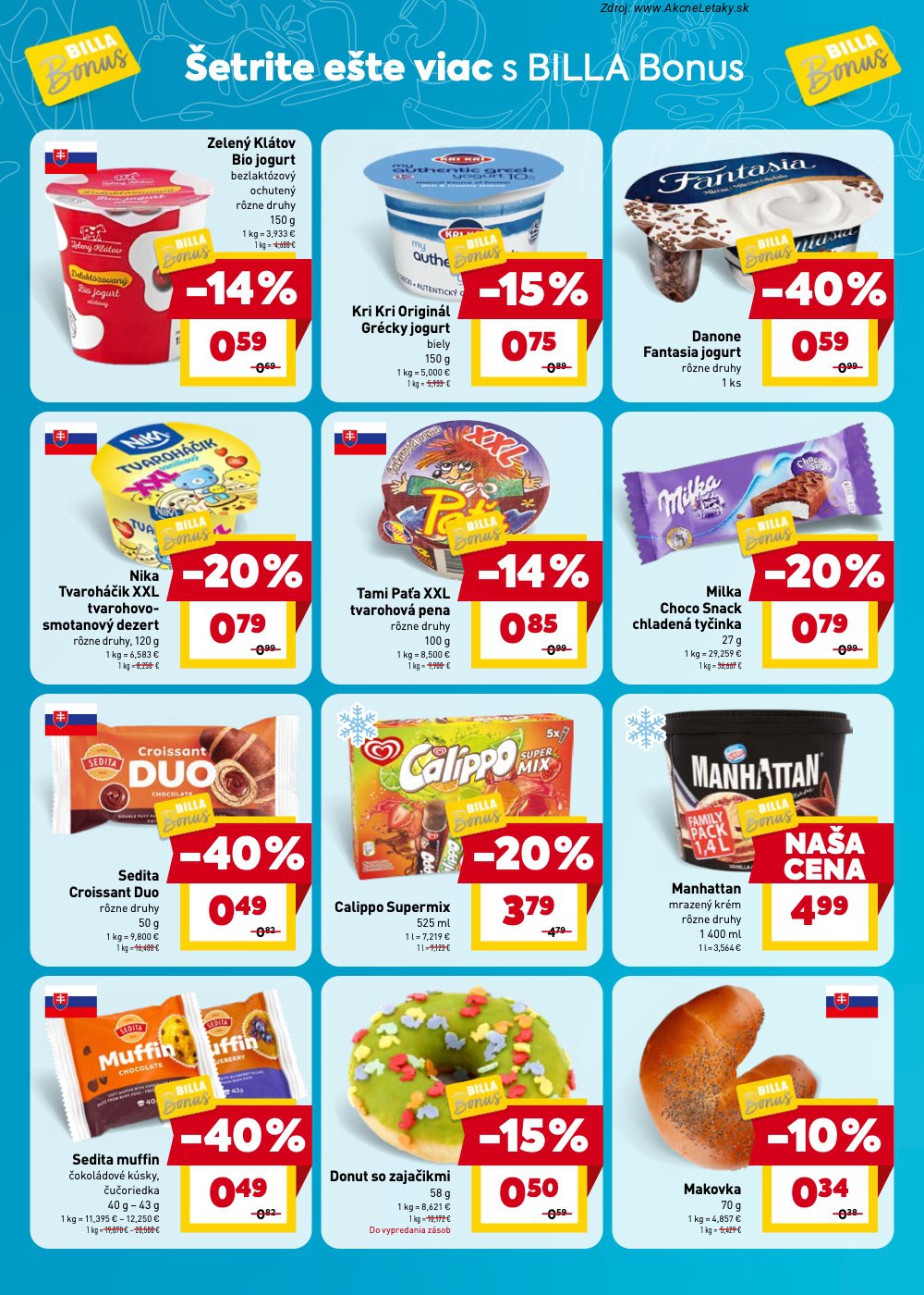 Leták Billa (22. 4. - 28. 4. 2026) - strana 4 z 9