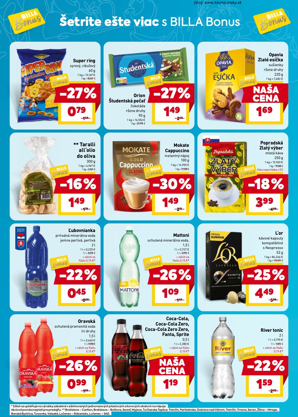 Leták Billa (22. 4. - 28. 4. 2026) - strana 6 z 9