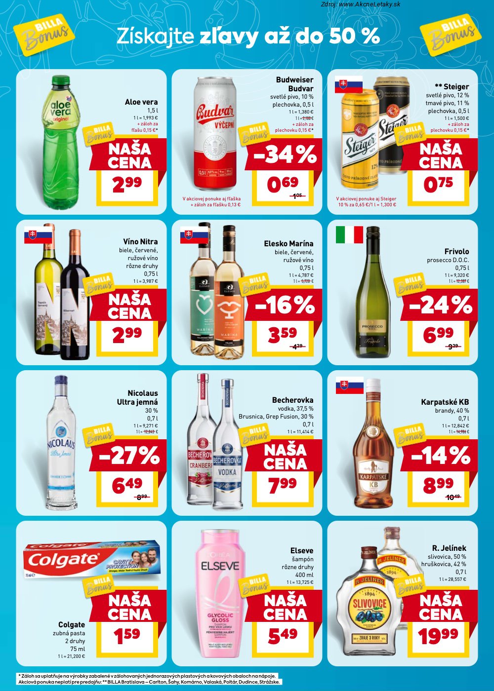 Leták Billa (22. 4. - 28. 4. 2026) - strana 7 z 9