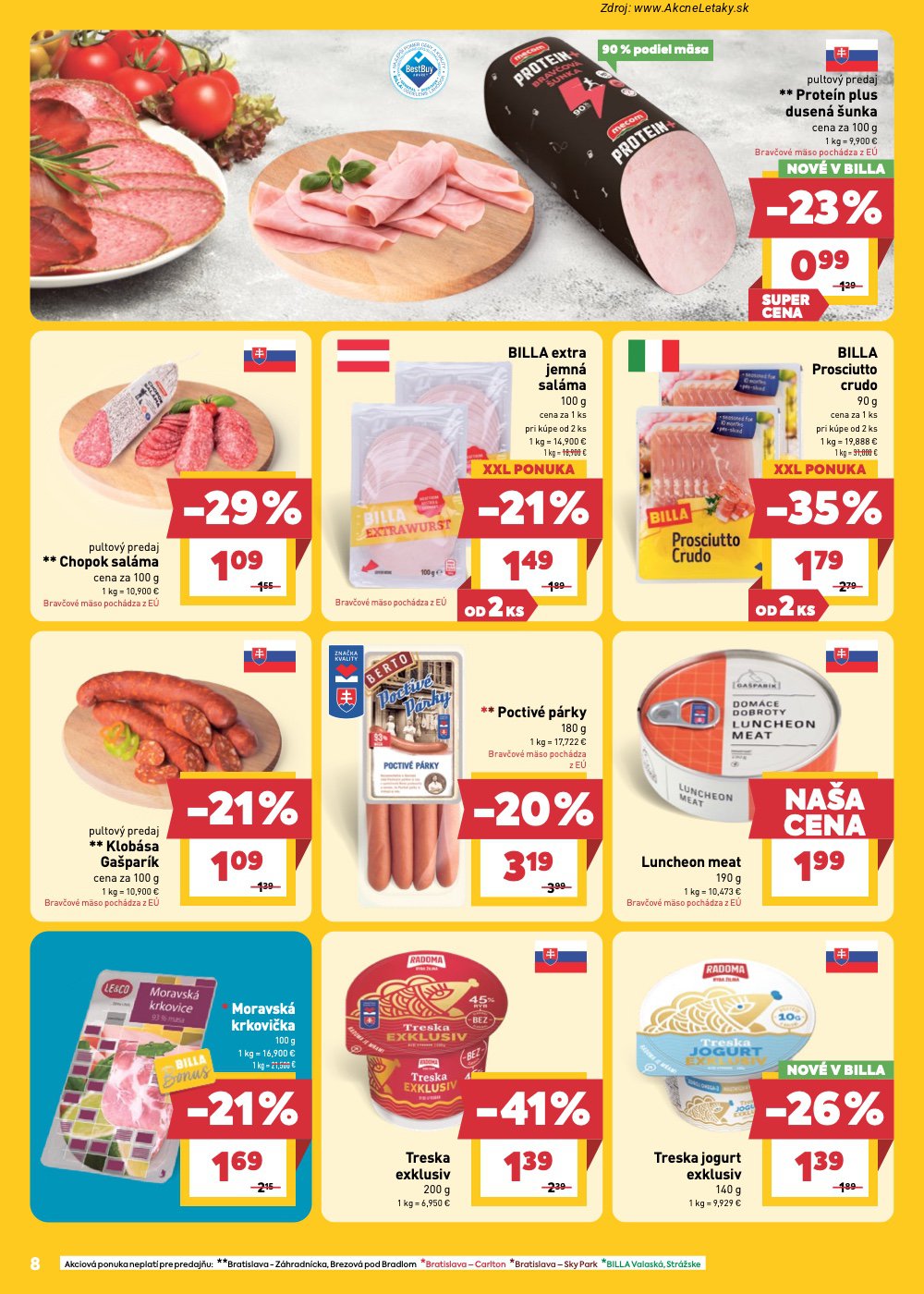 Leták Billa - strana 10