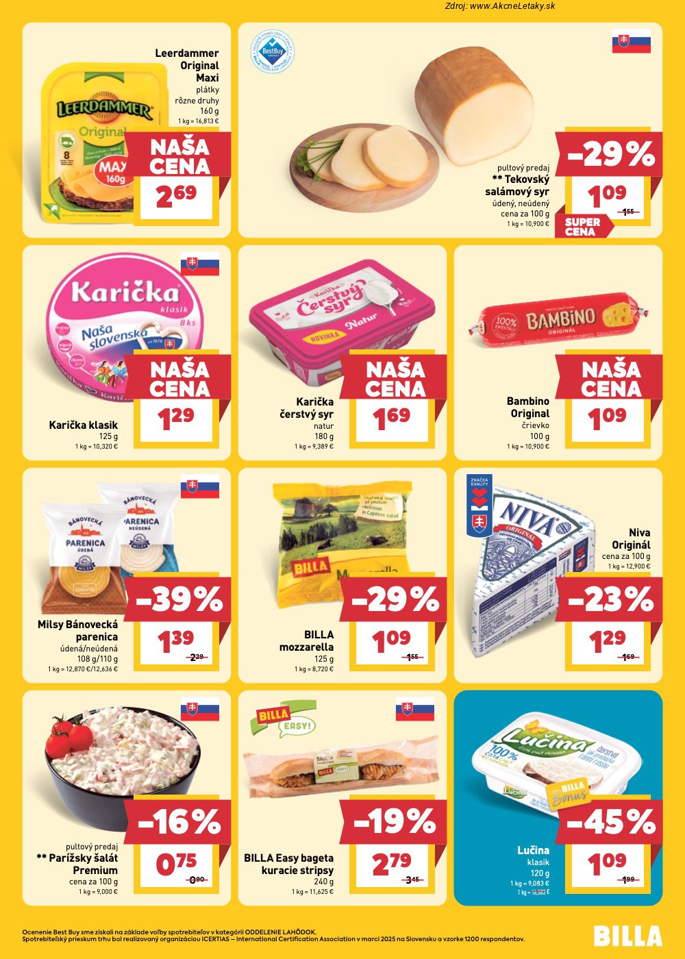 Leták Billa - strana 11