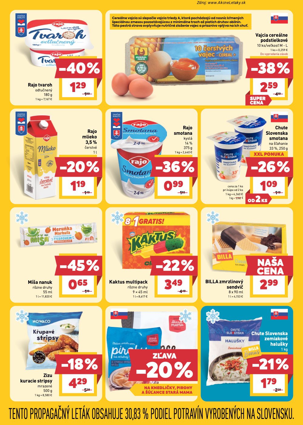 Leták Billa - strana 13