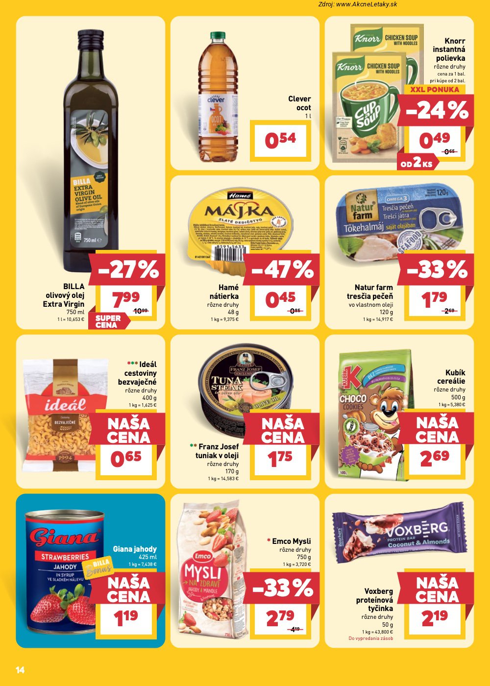 Leták Billa - strana 16