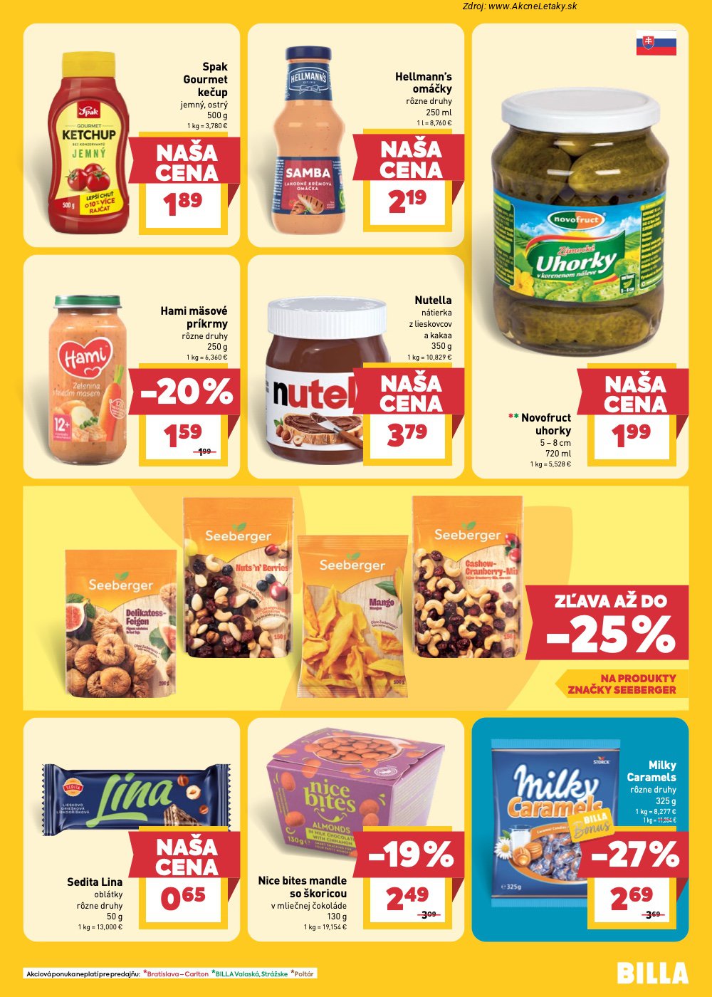 Leták Billa - strana 17