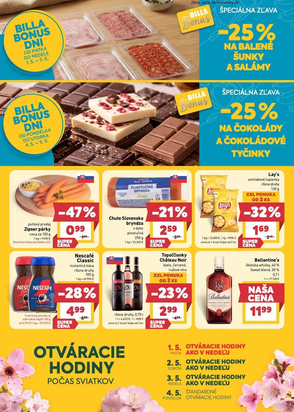 Leták Billa (29. 4. - 5. 5. 2026) - strana 2 z 30
