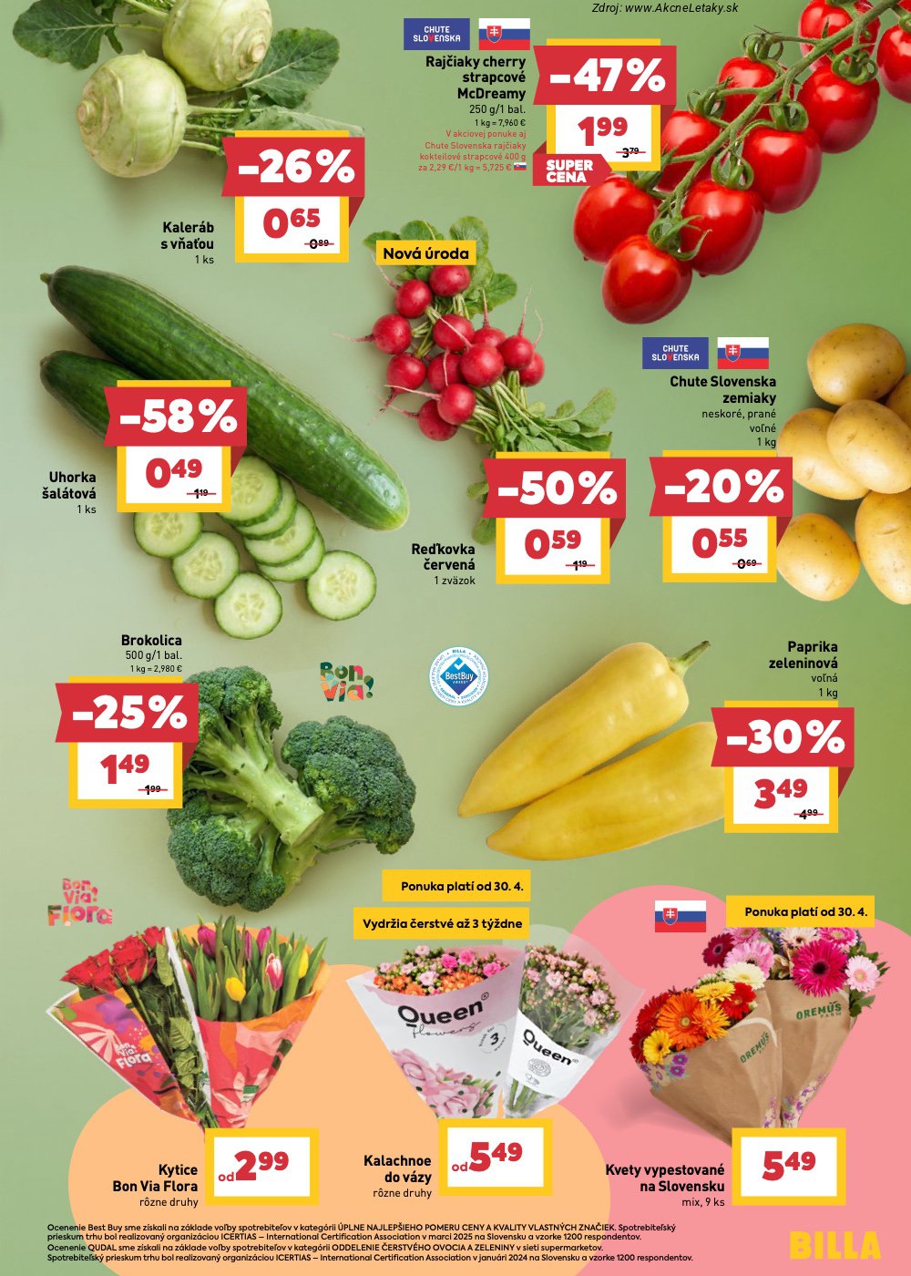 Leták Billa (29. 4. - 5. 5. 2026) - strana 5 z 30