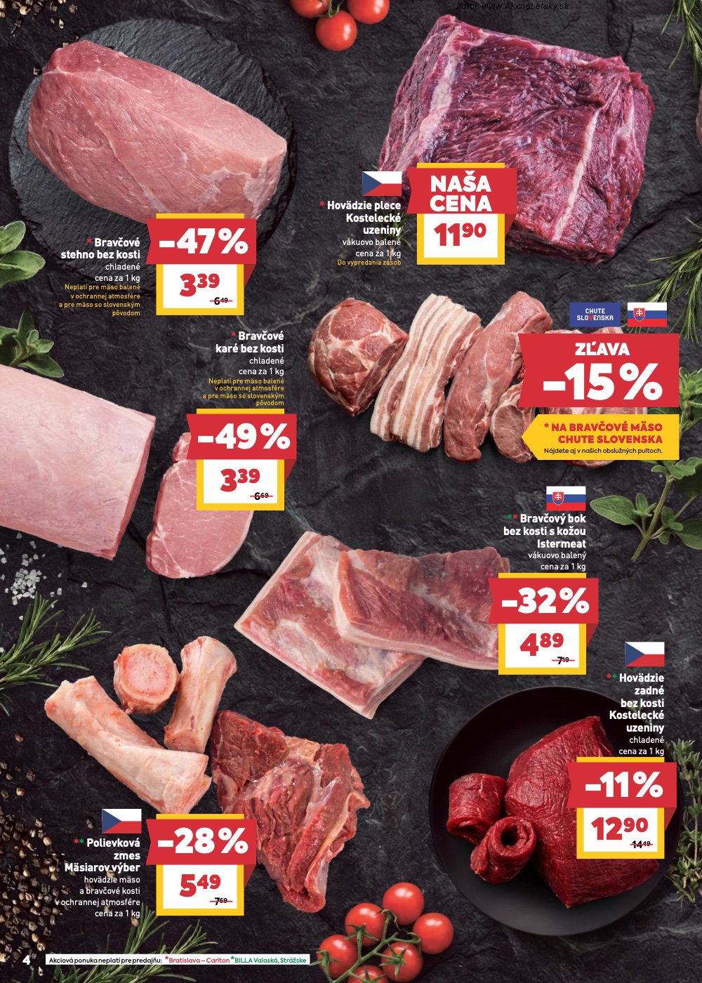 Leták Billa - strana 6