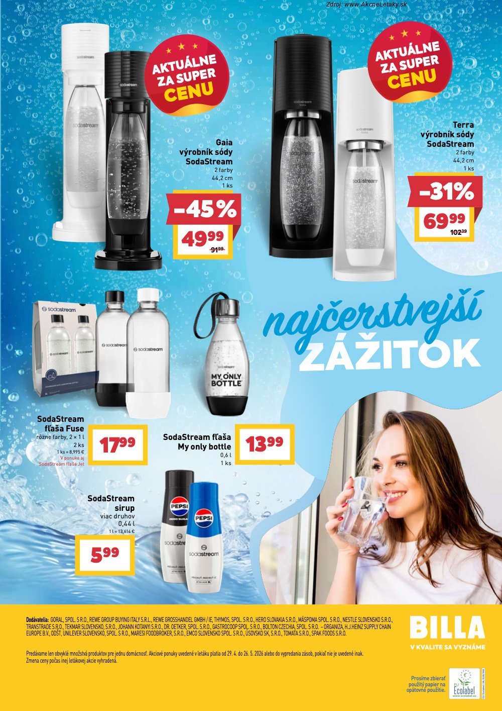 Leták Billa (29. 4. - 26. 5. 2026) - strana 35 z 35