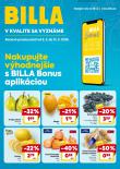 Leták BILLA Bonus