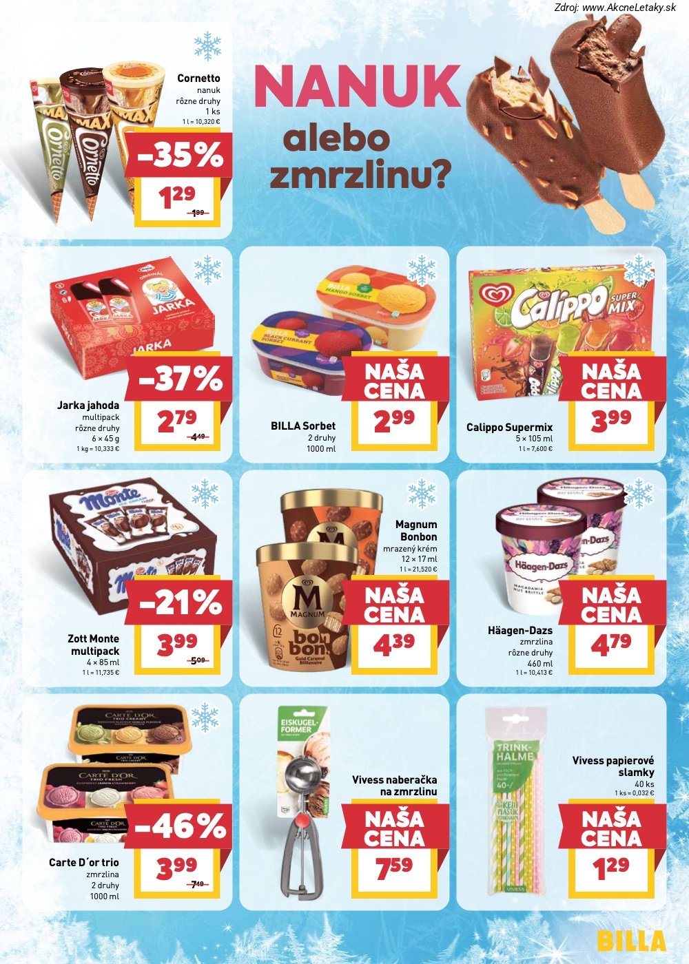 Leták Billa - strana 17