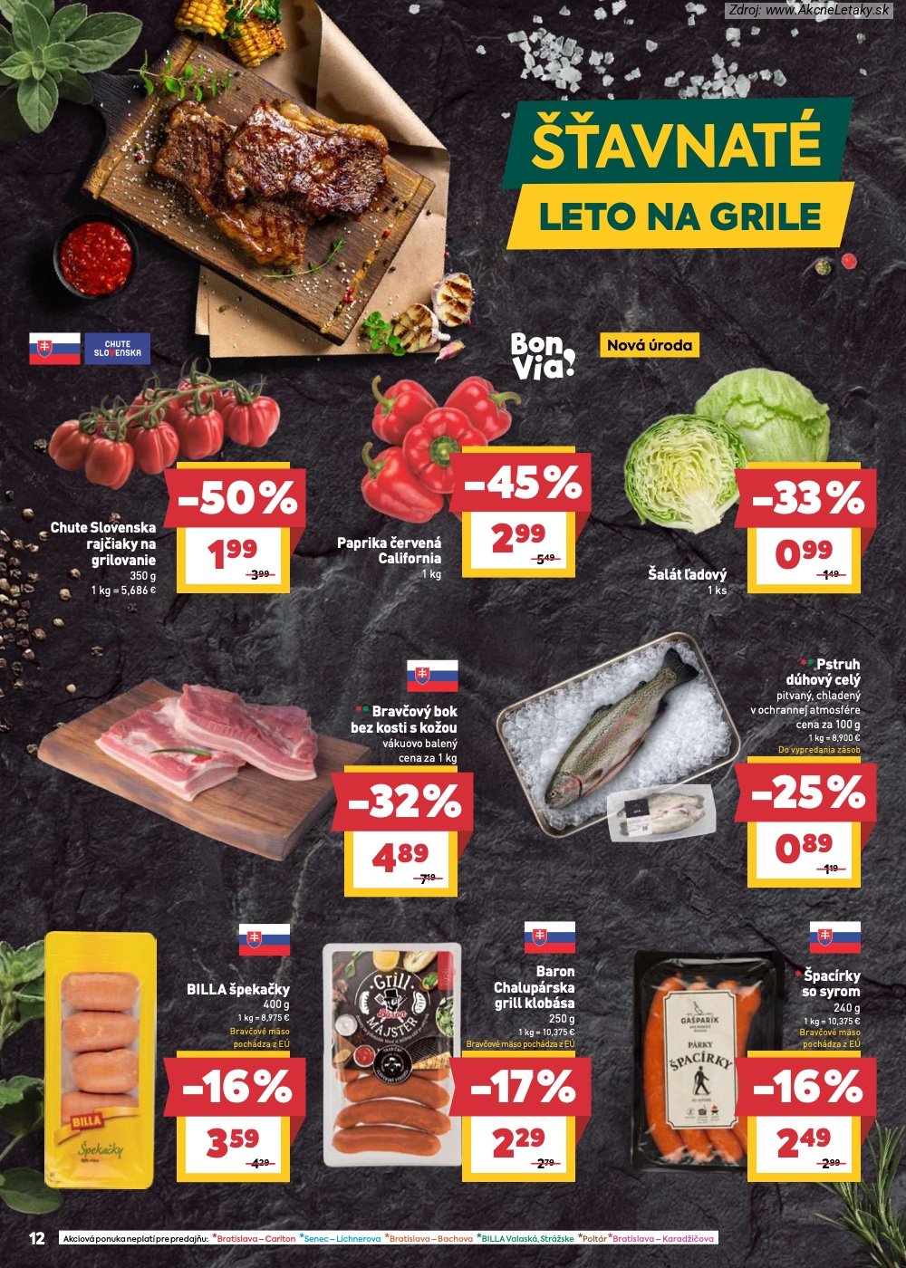 Leták Billa (26. 5. - 2. 6. 2026) - strana 12 z 29