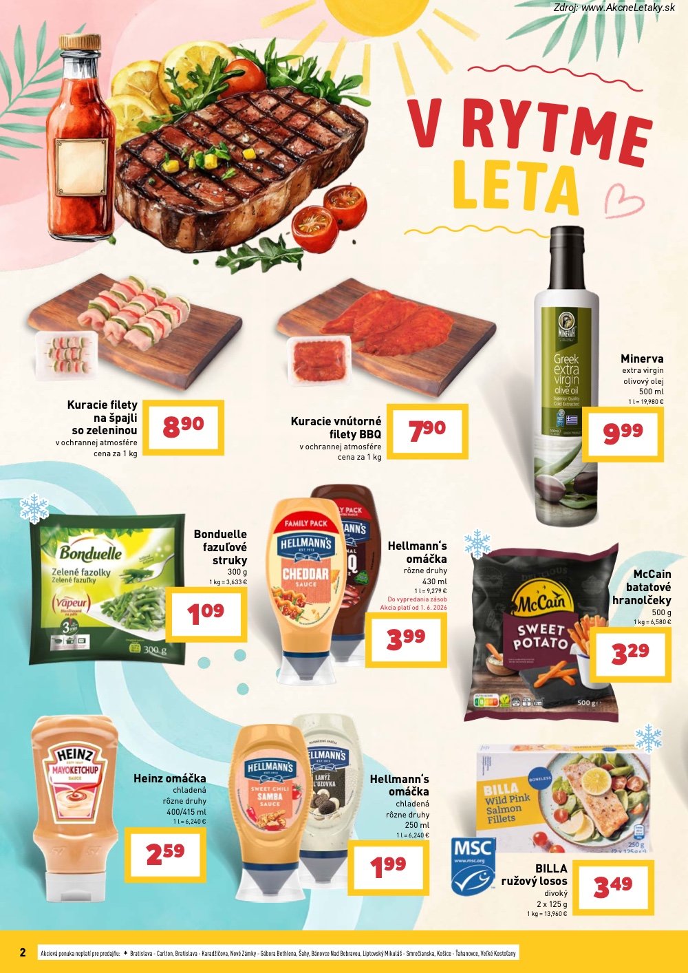 Leták Billa (27. 5. - 16. 6. 2026) - strana 2 z 16