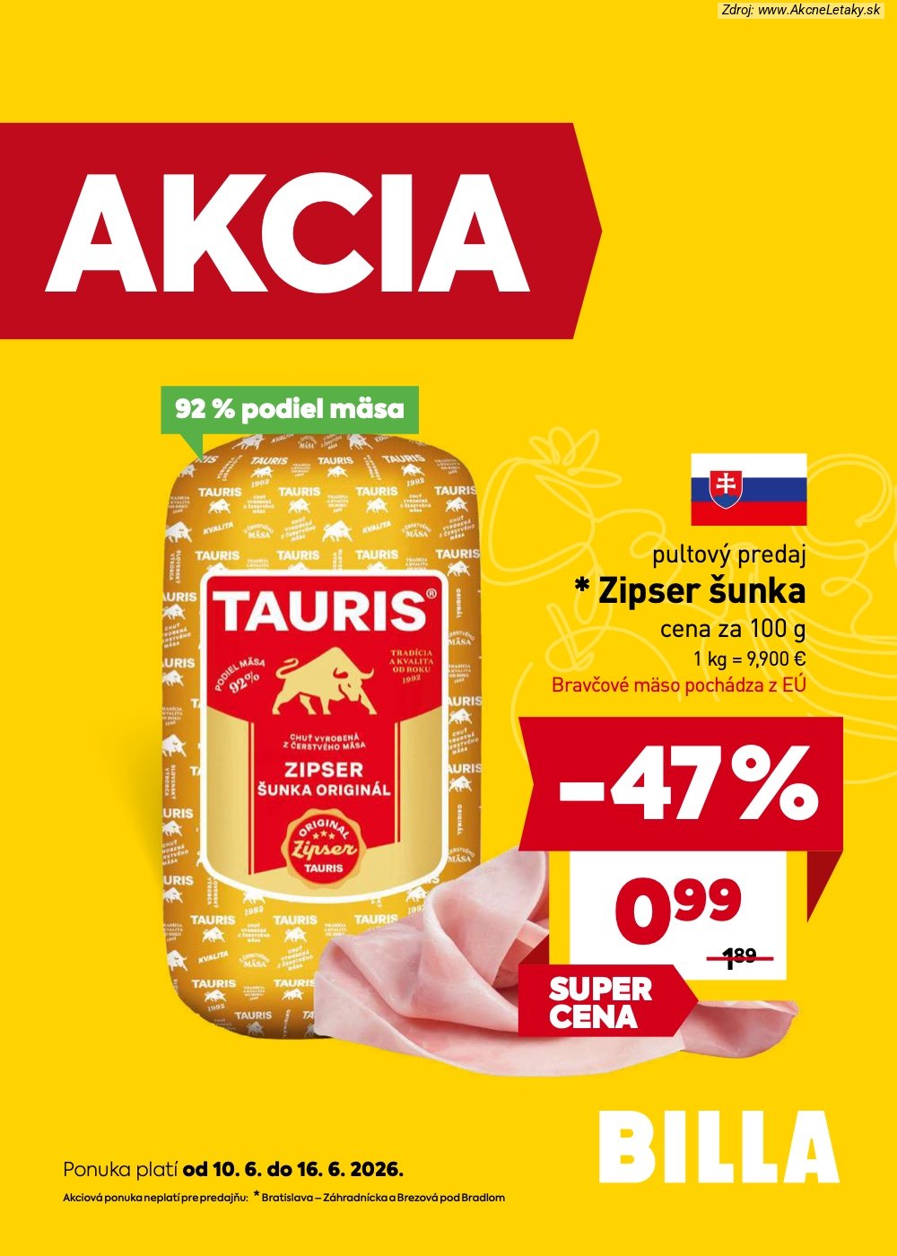 Leták Billa (10. 6. - 16. 6. 2026) - strana 10 z 32