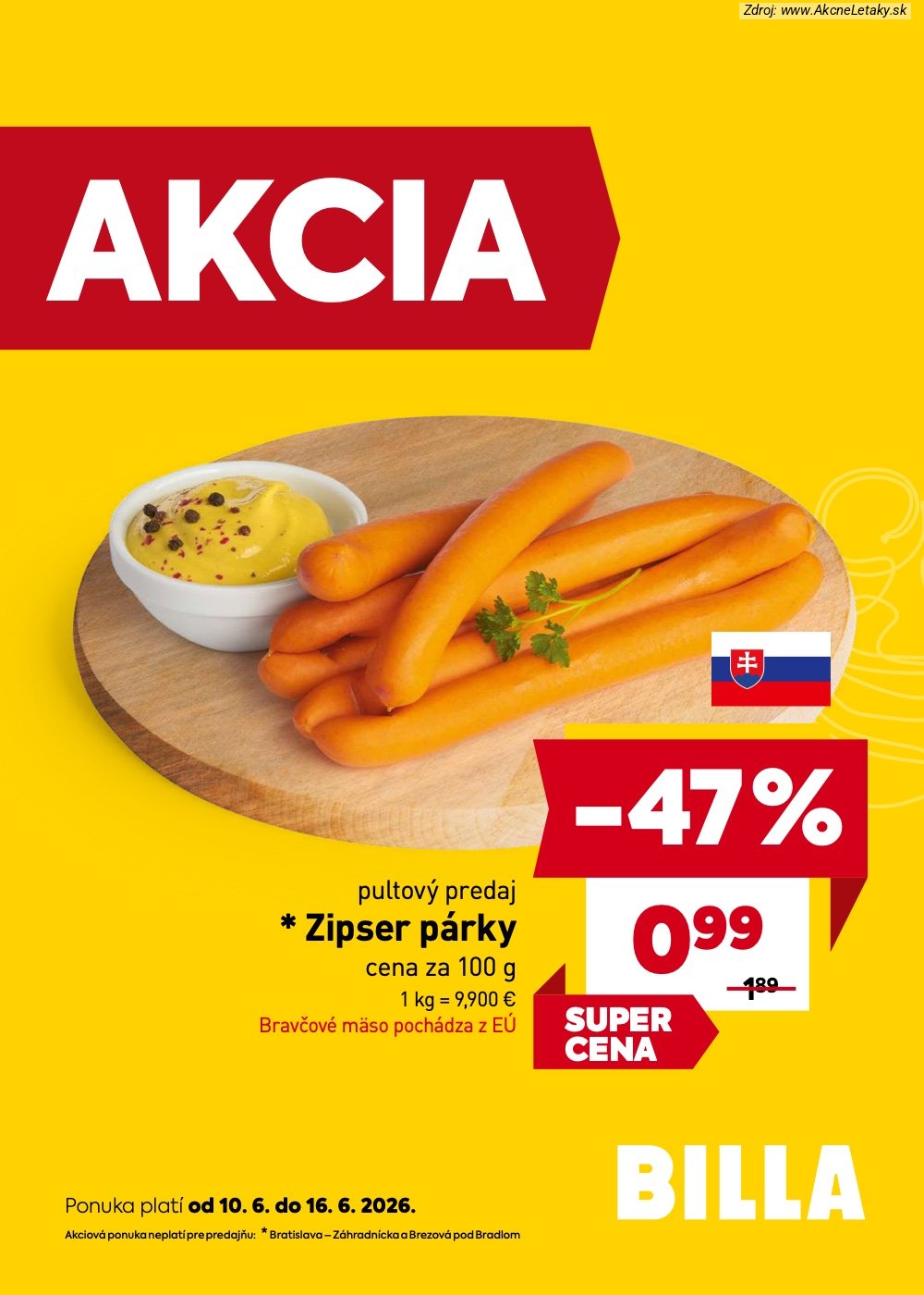Leták Billa (10. 6. - 16. 6. 2026) - strana 11 z 32