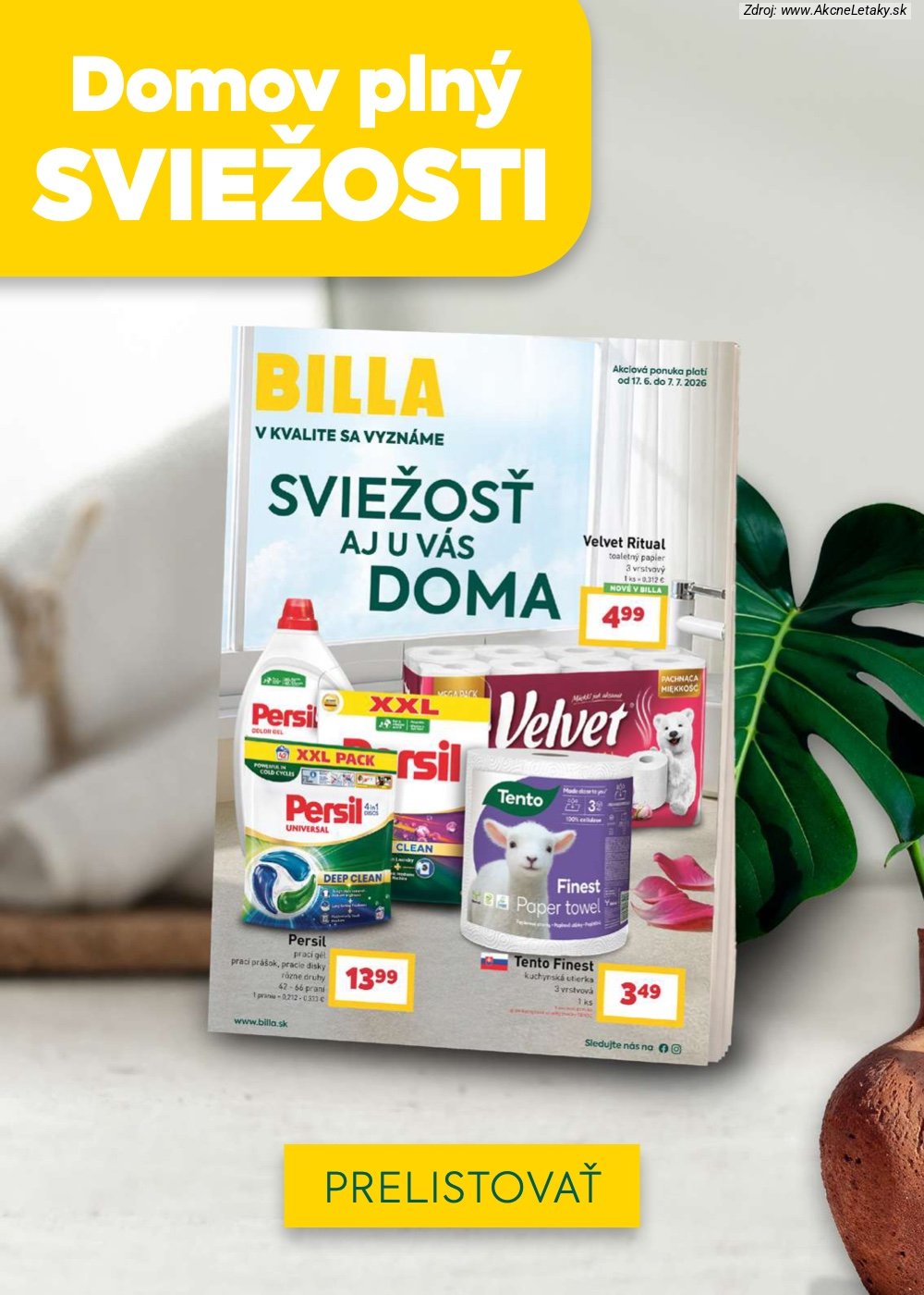 Leták Billa (17. 6. - 23. 6. 2026) - strana 26 z 28