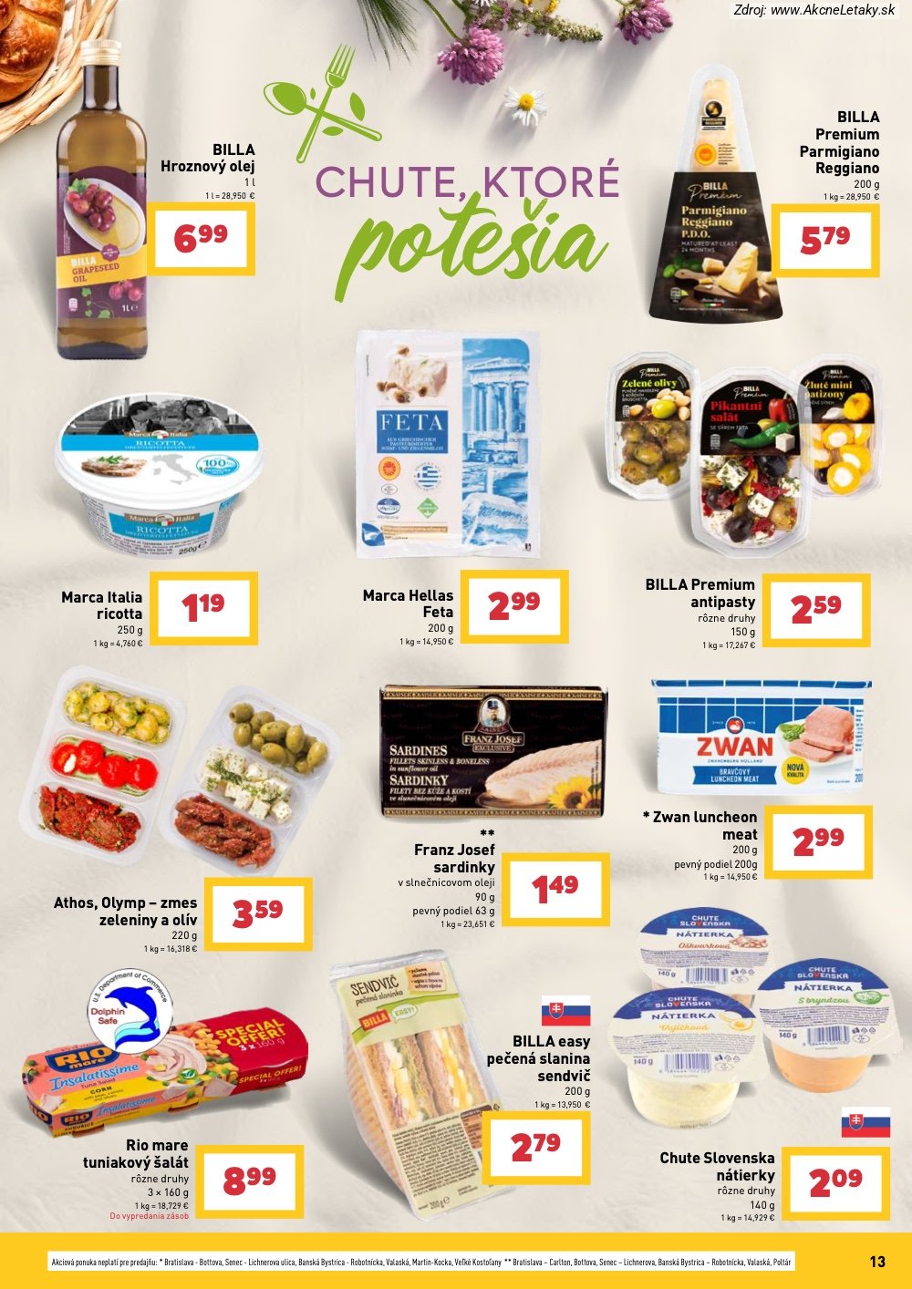 Leták Billa (17. 6. - 7. 7. 2026) - strana 13 z 30