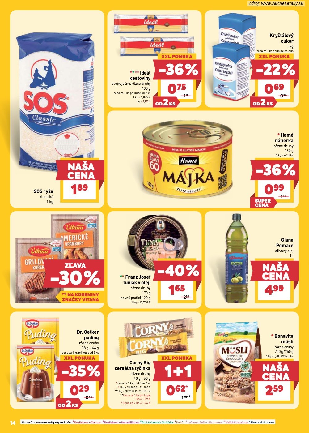 Leták Billa (24. 6. - 30. 6. 2026) - strana 14 z 29