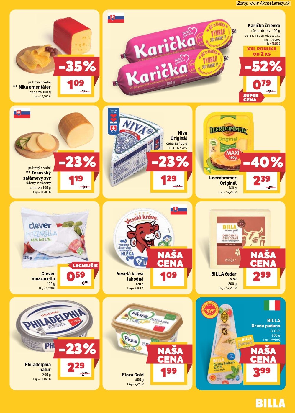 Leták Billa (24. 6. - 30. 6. 2026) - strana 9 z 29