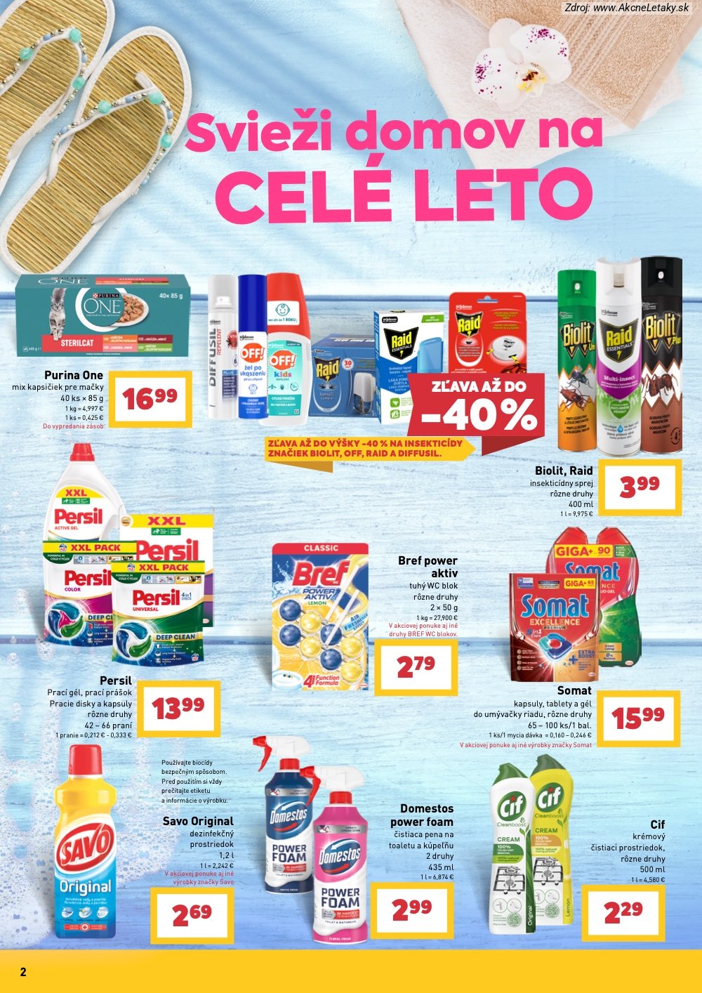 Leták Billa (8. 7. - 28. 7. 2026) - strana 2 z 6