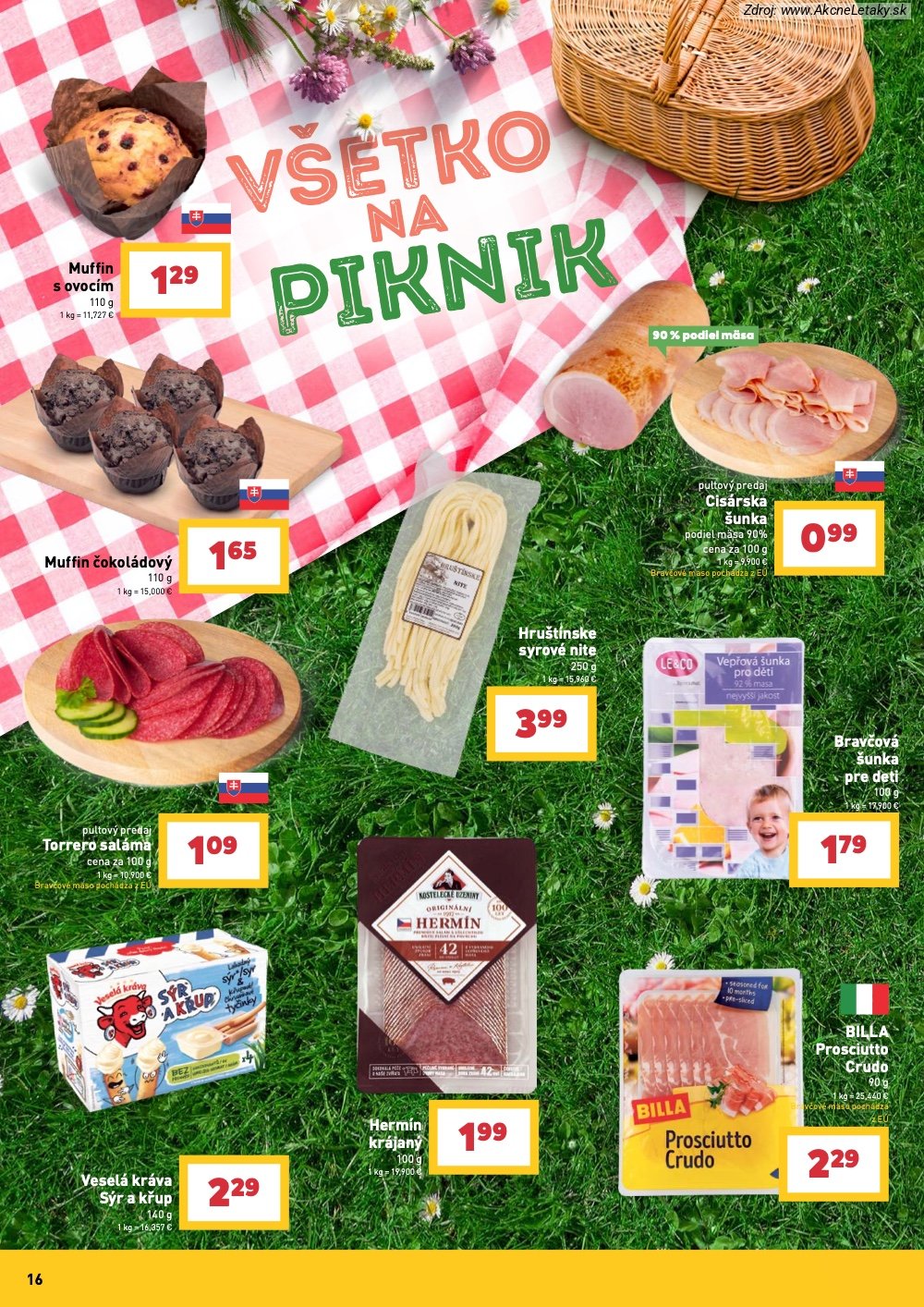Leták Billa - strana 16