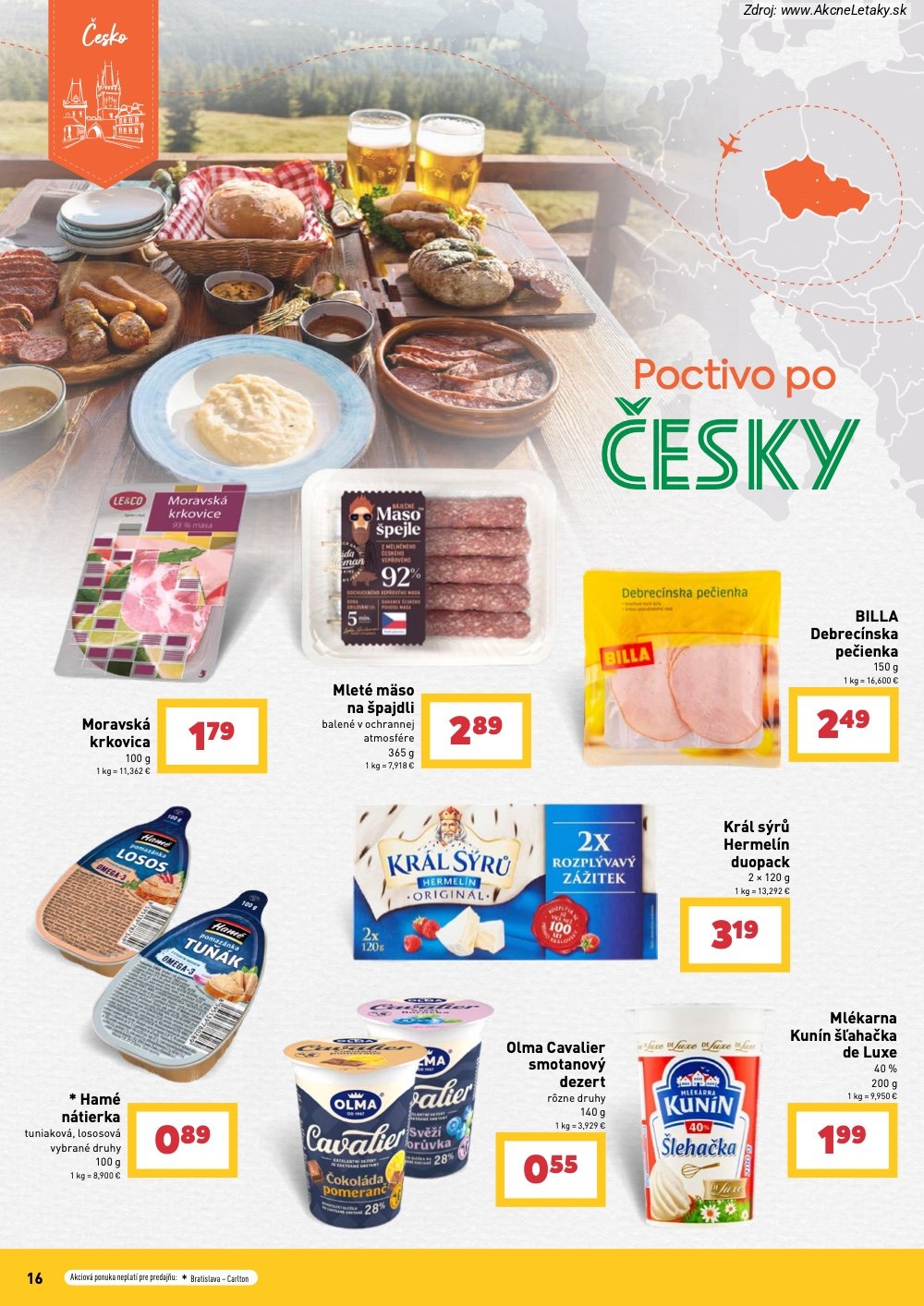 Leták Billa (29. 7. - 18. 8. 2026) - strana 16 z 27