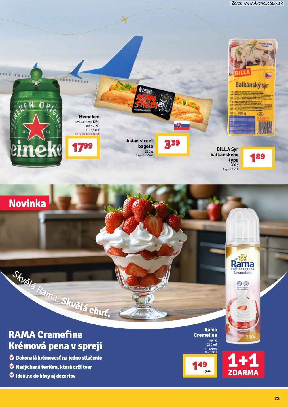 Leták Billa (29. 7. - 18. 8. 2026) - strana 23 z 27