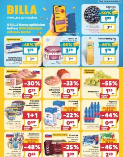 Leták Billa od 5. 8.