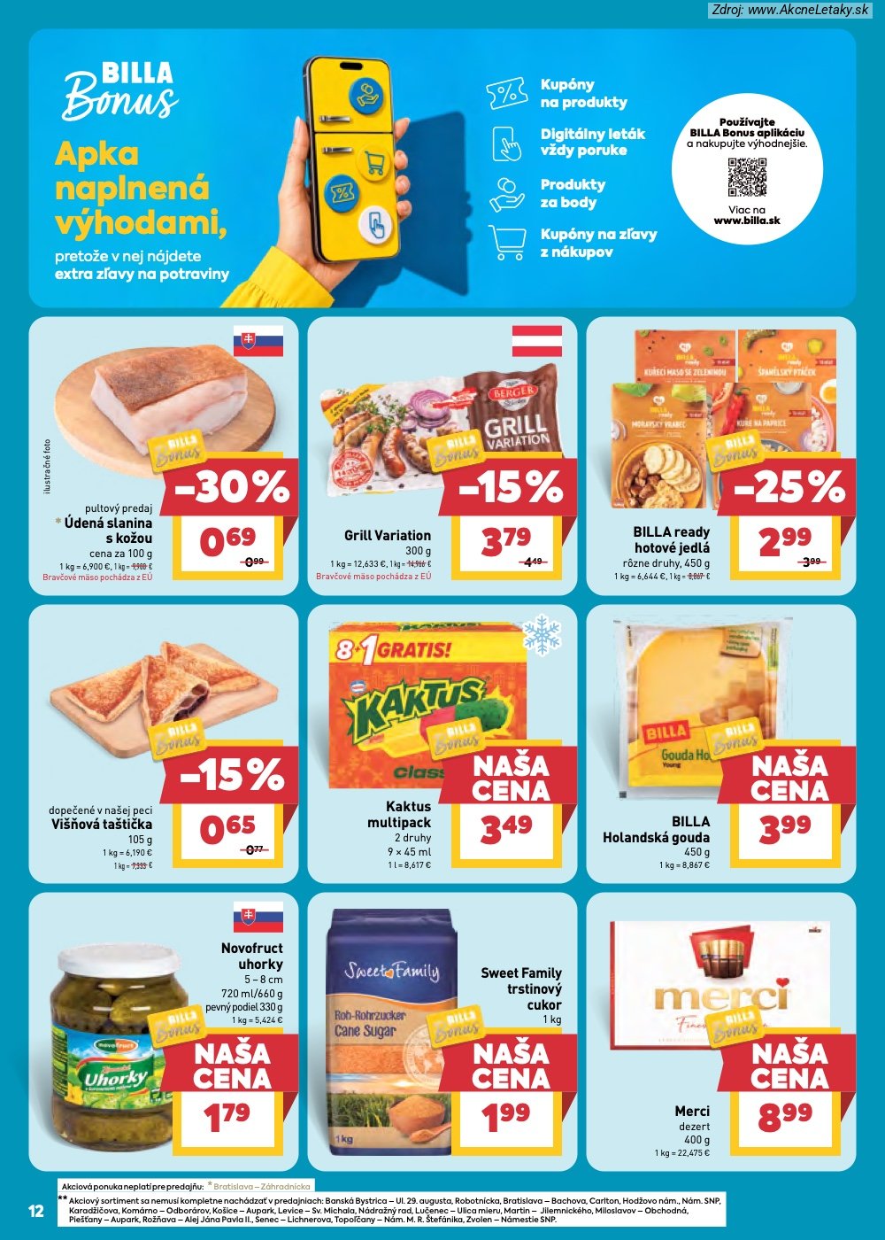 Leták Billa (5. 8. - 11. 8. 2026) - strana 12 z 32