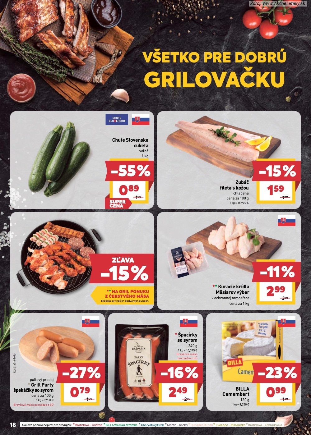 Leták Billa (5. 8. - 11. 8. 2026) - strana 18 z 32