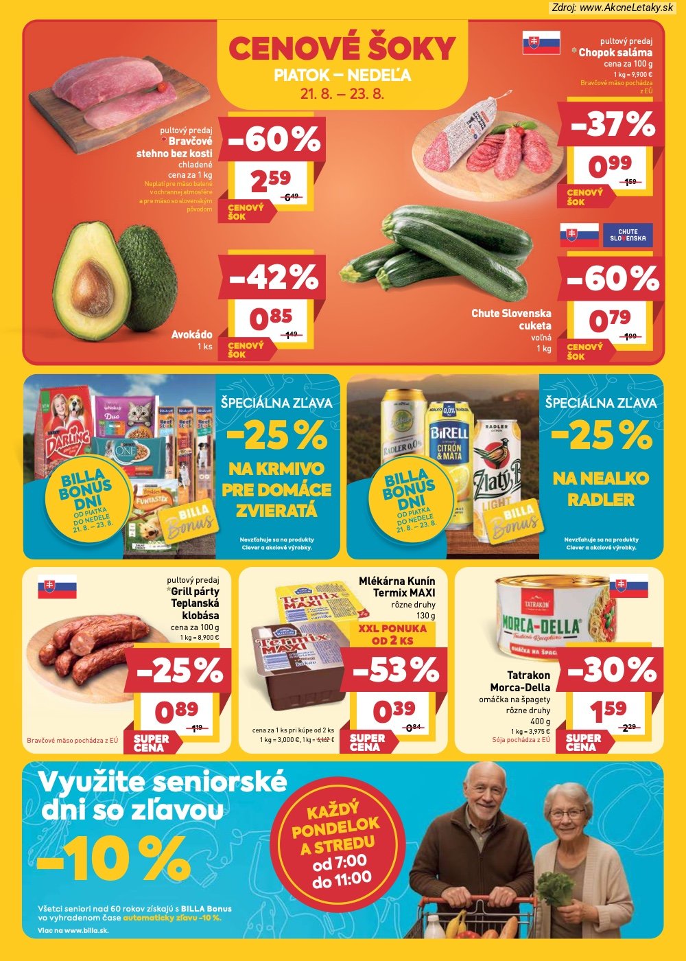 Leták Billa (19. 8. - 25. 8. 2026) - strana 24 z 32