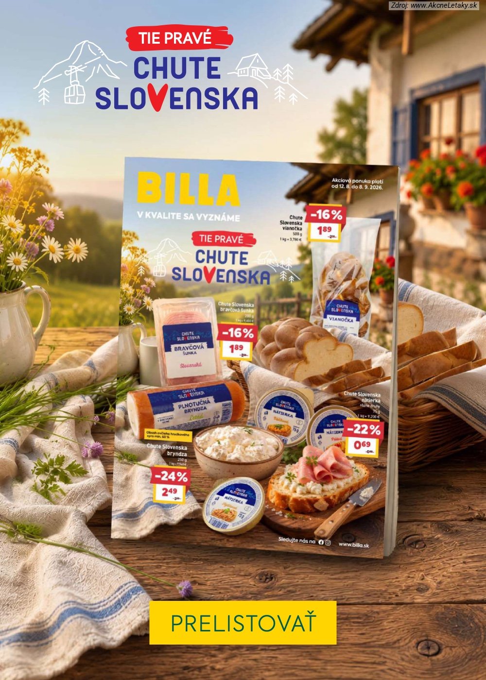 Leták Billa (19. 8. - 25. 8. 2026) - strana 28 z 32